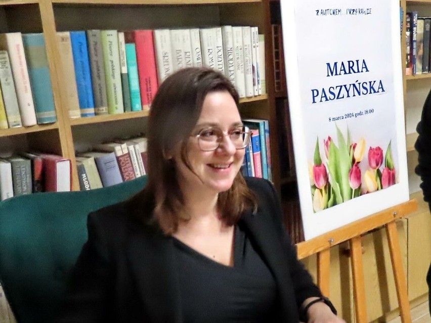 Spotkanie z Marią Paszyńską w Grodziskiej Bibliotece Publicznej