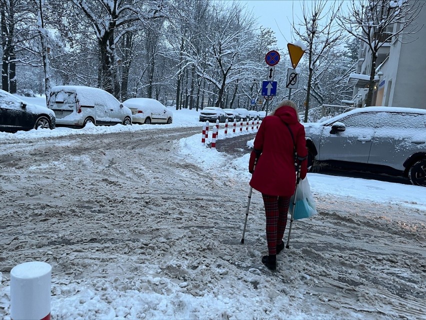 Kraków w czwartek rano, 15.12