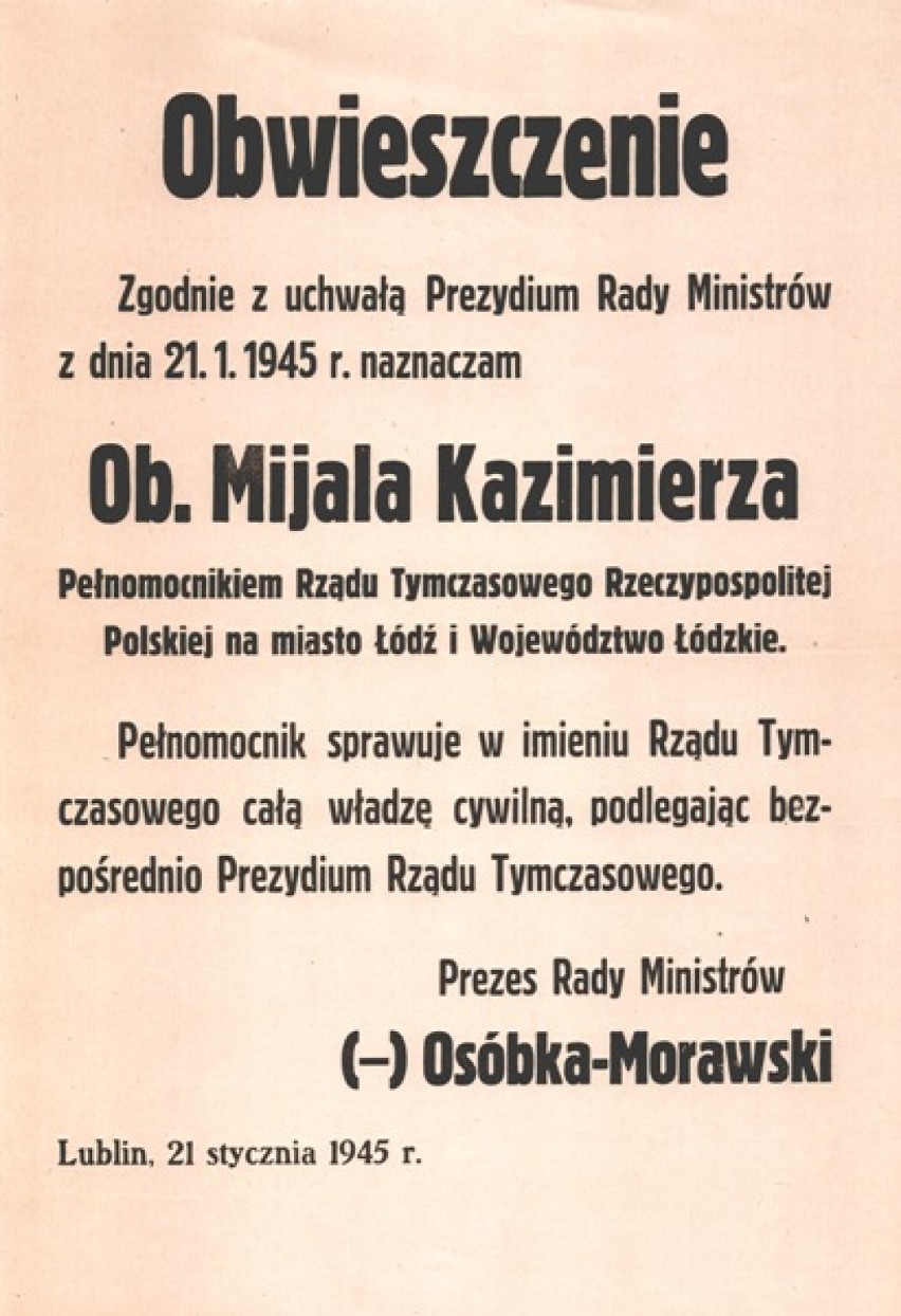 Dokładnie 67 lat temu Łódź została wyzwolona spod...