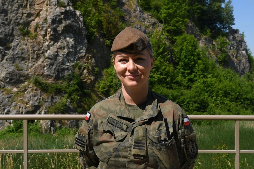 Starszy kapral Anna Gacek podkreślała, że WOT bierze udział...