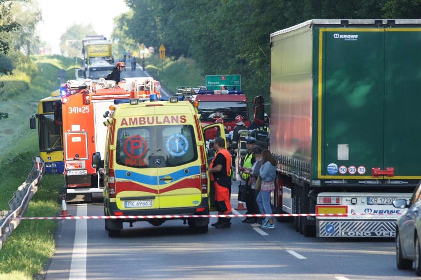 Śmiertelny wypadek w Kościelnej Wsi na przedmieściach...