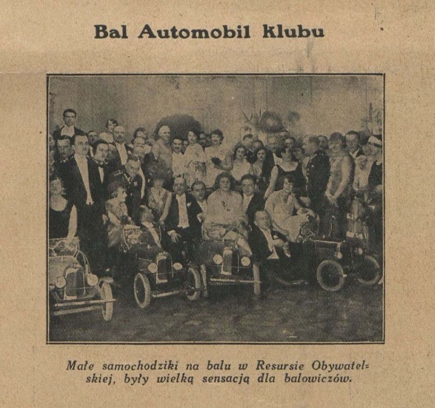 Bal Resursy Obywatelskiej w 1928 r.
"Gazeta Kaliska. Nasz...