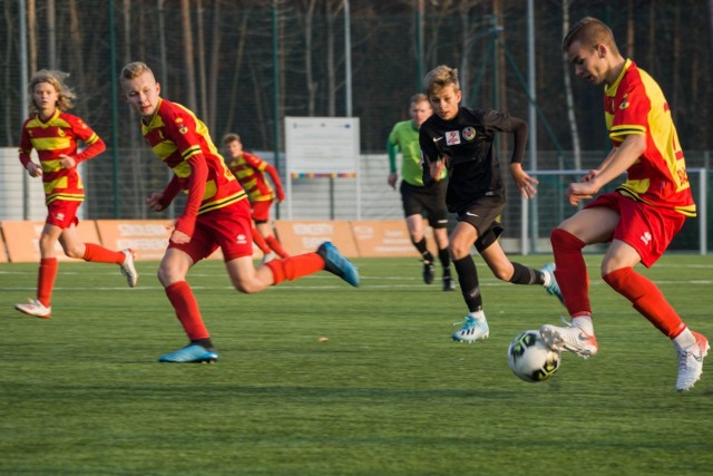 Mecz Centralnej Ligi Juniorów do lat 15 Talent Białystok - Jagiellonia Białystok