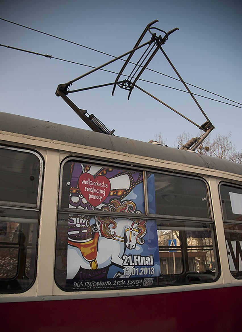 Tramwaje 13N "zagrały" dla WOŚP