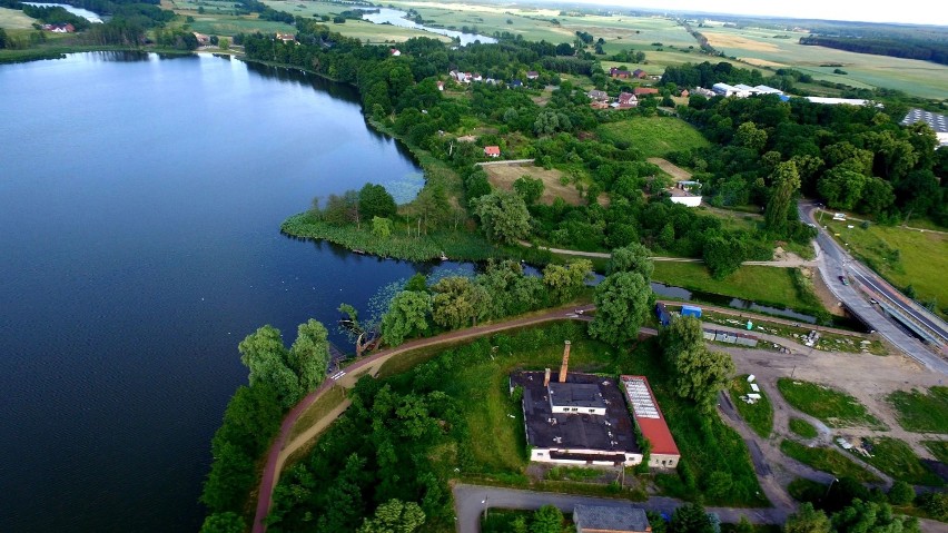 Dobiegniew z lotu ptaka. Ale widok! [ZDJĘCIA]