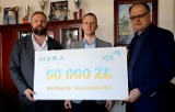 Radomsko. Firma Aquila przekazała 50 tys. złotych na pomoc uchodźcom w Ukrainy