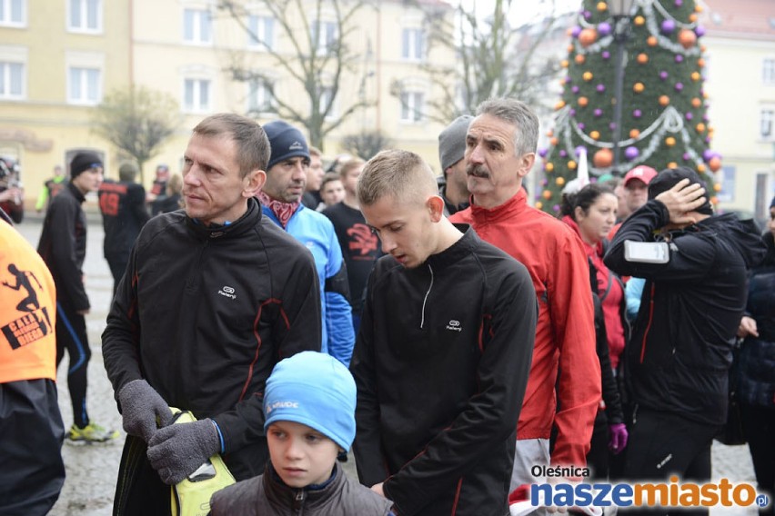 Oleśniczanie pobiegli dla Marka Pliszka