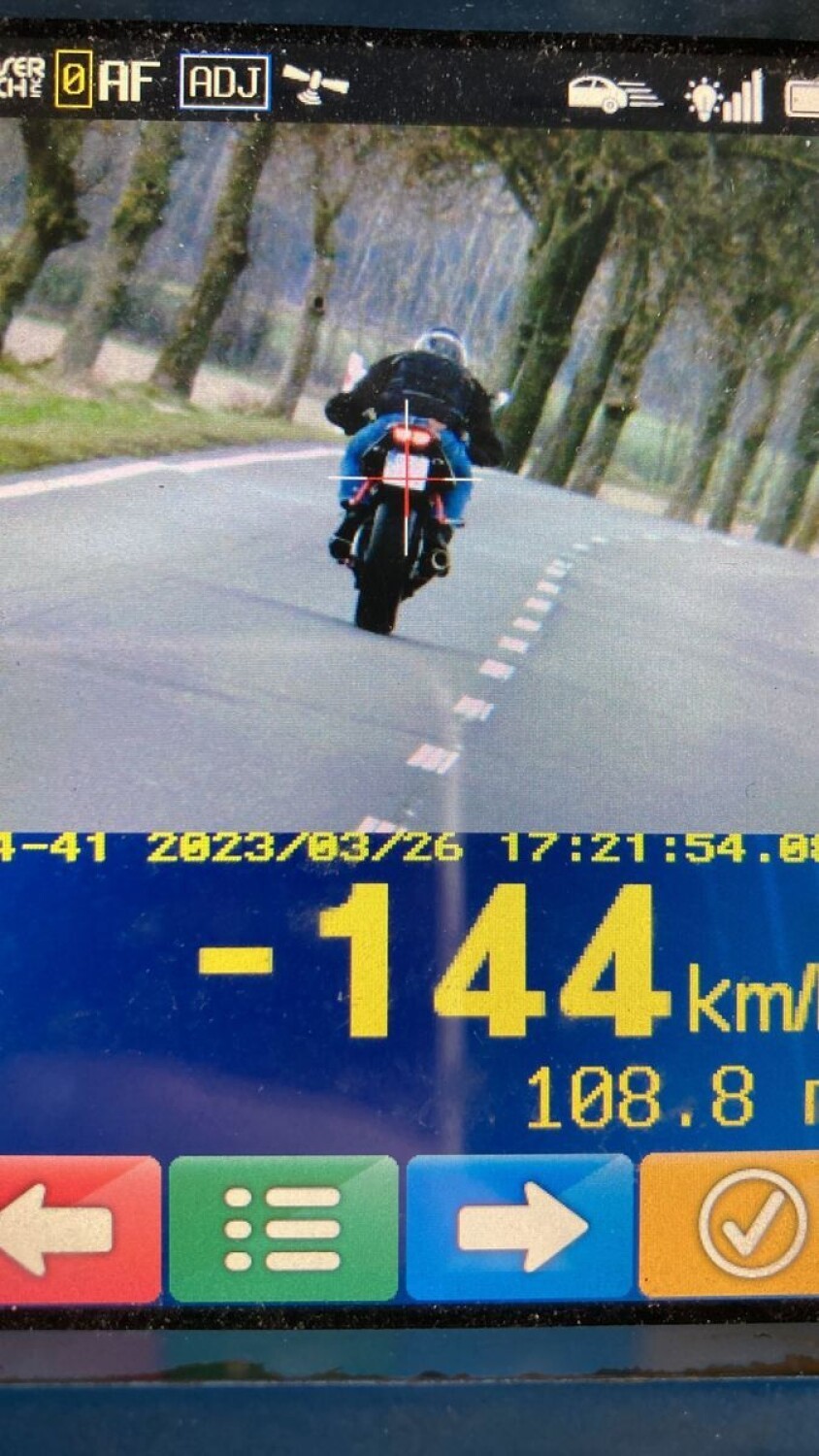 Zatrzymany kierowca motocykla z gminy Jutrosin