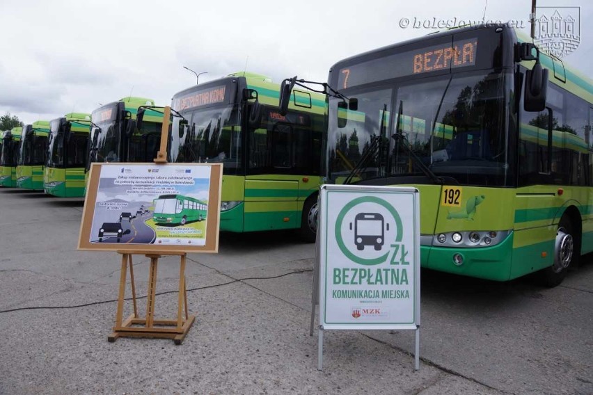Nowoczesne autobusy i bezpłatna komunikacja w Bolesławcu