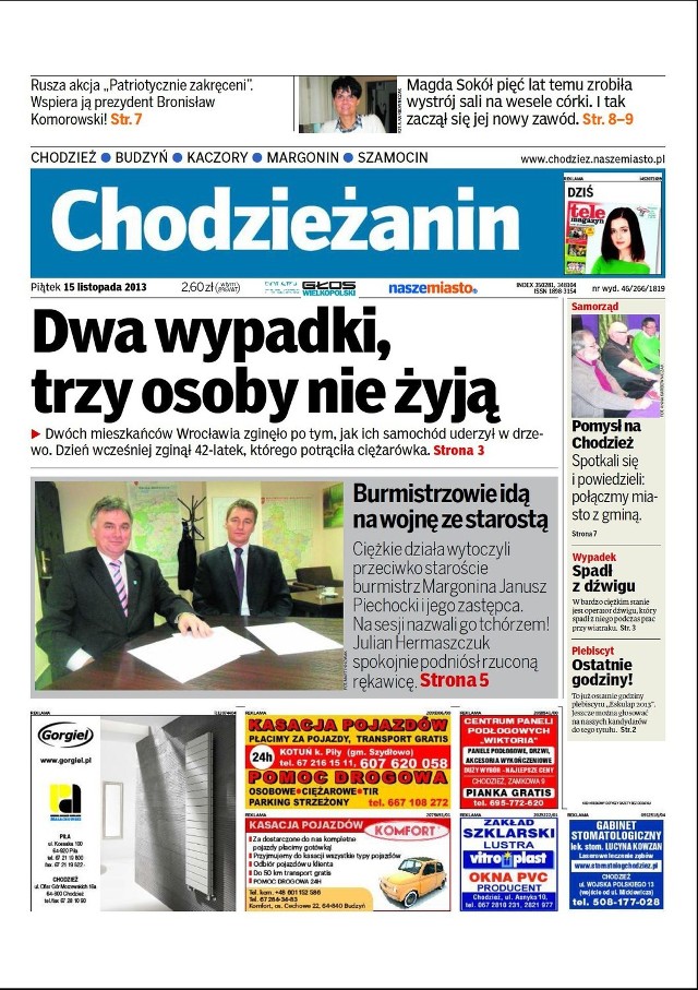 Chodzieżanin: Zobacz co w najnowszym numerze [15 listopada]