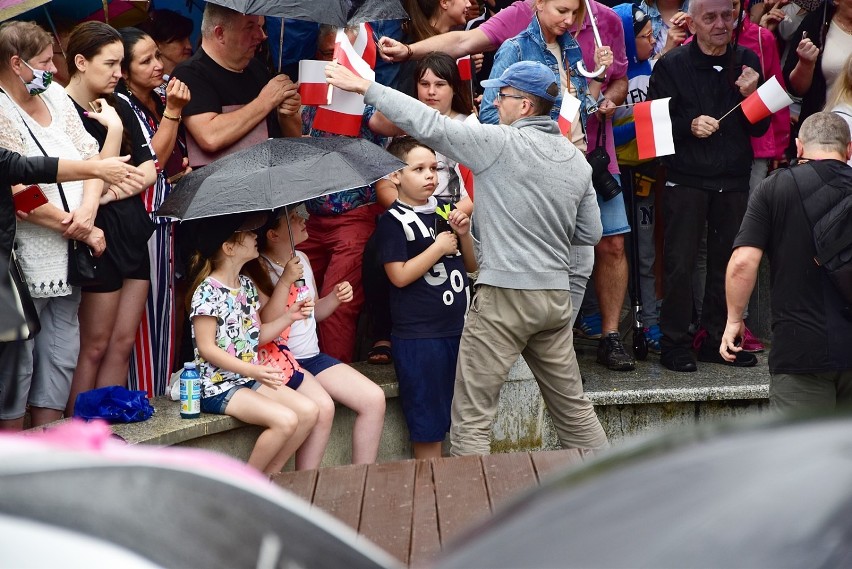 Prezydent Andrzej Duda spotkał się ze swoimi wyborcami na...