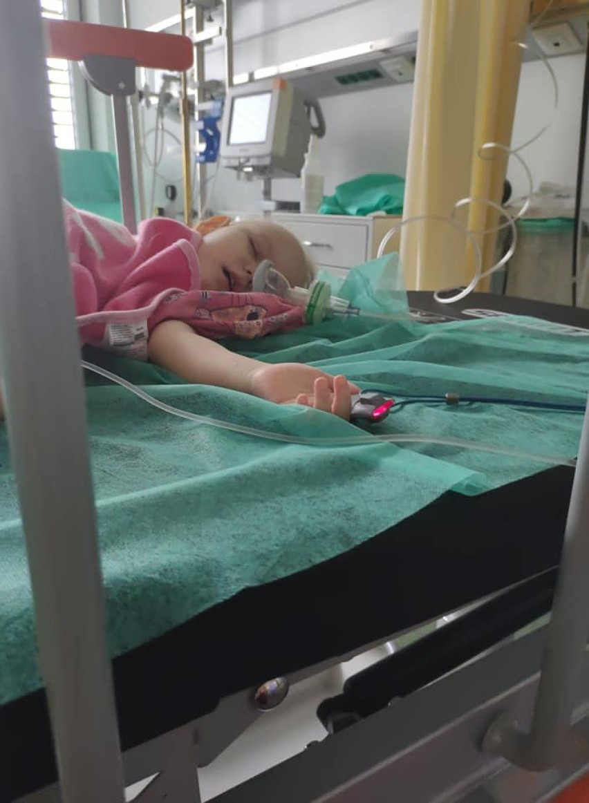 2,5-letnia Lenka Nowak cierpi na ostrą białaczkę...