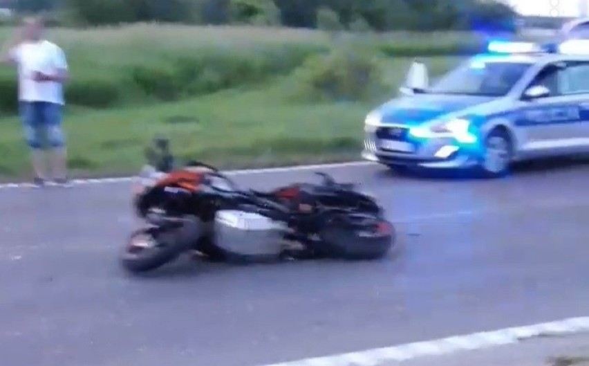 Policyjny pościg za motocyklistą z Bochni zakończony w...