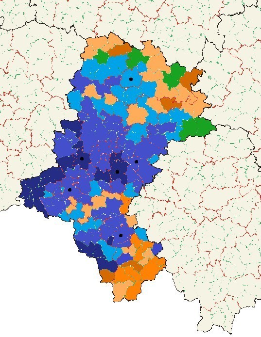 Gdzie wygrała PO, gdzie PiS a gdzie PSL?