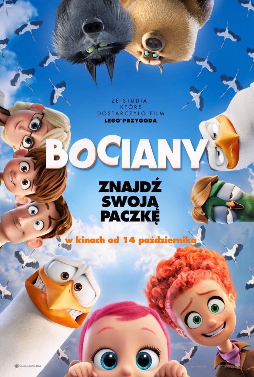 Bociany - dubbing
4,7 listopada, godz.16.00 wersja 3D
5...