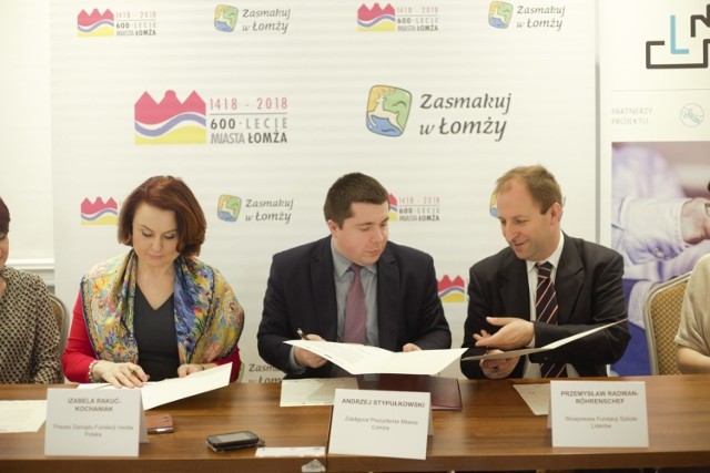 Władze Łomży podpisały list intencyjny w sprawie uruchomienia programu Szkoła Liderów Miast.