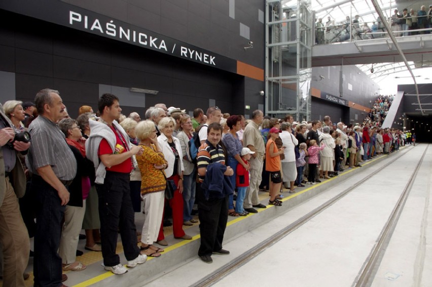 Otwarcie trasy tramwajowej na Franowo