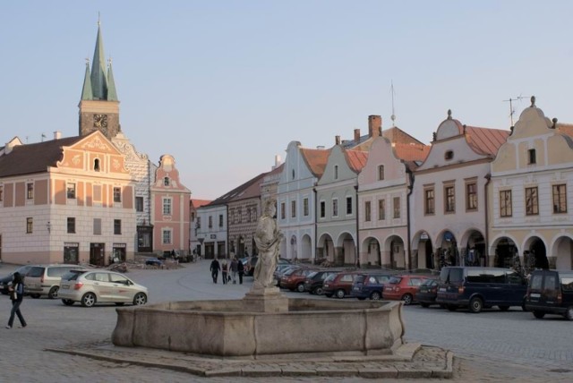 Telč - miasteczko wpisane na listę zabytków UNESCO