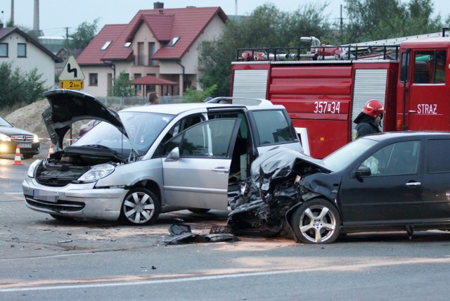 Wypadek w Skarszewie pod Kaliszem