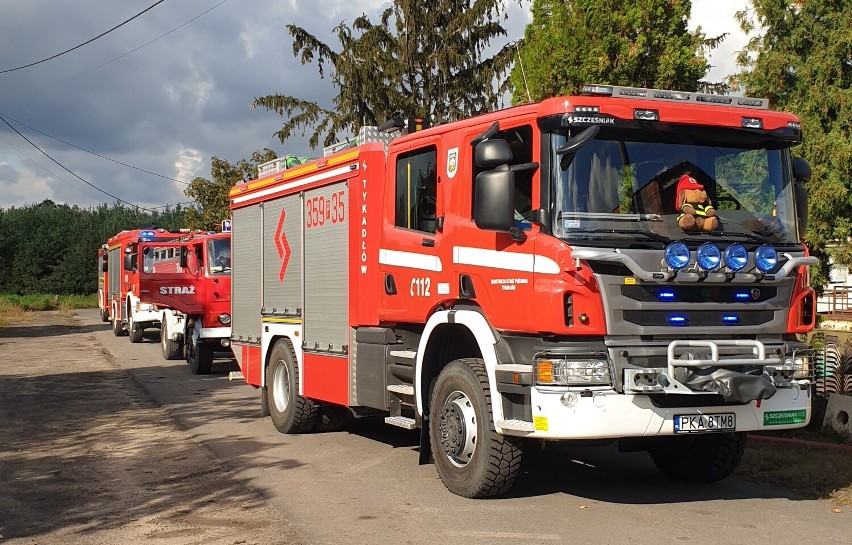 Gmina Żelazków. Groźny pożar butli z acetylenem