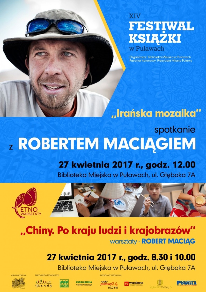 XVI Festiwal Książki w Puławach. Szykuje się tydzień atrakcji dla czytelników