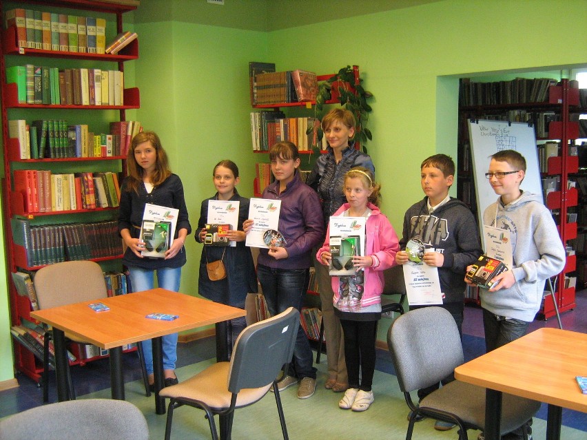 Mokrsko: Rozstrzygnięcie konkursu czytelniczego w bibliotece