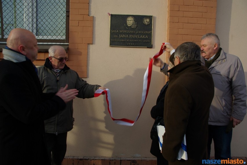 Tablica Jana Pawlaka została dziś (21 grudnia) oficjalnie...