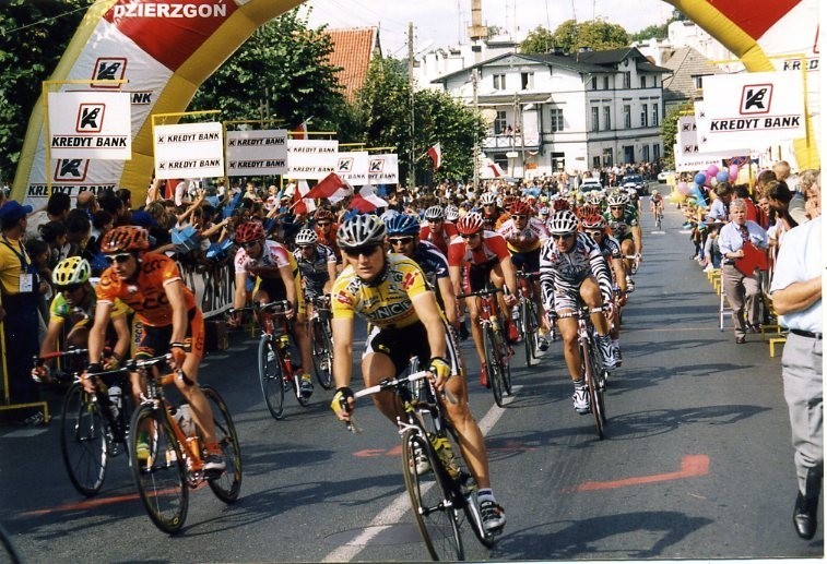 Archiwum: Tour de Pologne w Dzierzgoniu. Tak było przed laty