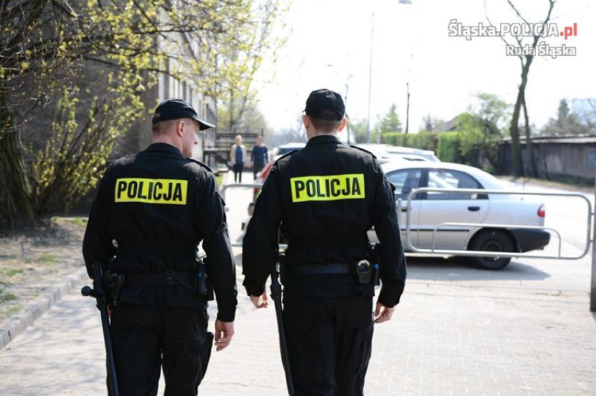 Policjanci zabezpieczali wizytę Prezydent RP Andrzeja Dudy w Rudzie Śląskiej [ZDJĘCIA]