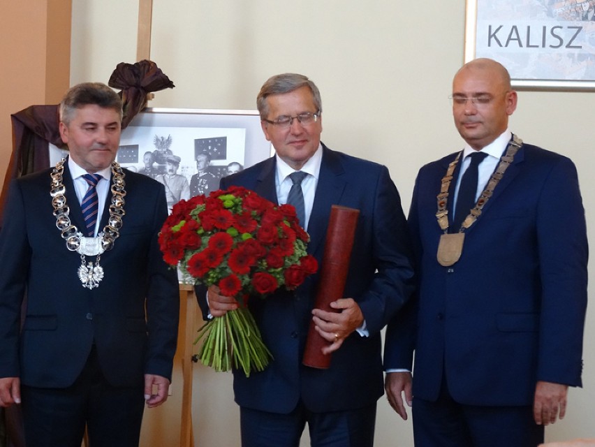 Prezydent Komorowski odzwiedził Kalisz