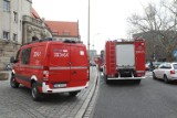 Straż pożarna pod bankiem w centrum Wrocławia. Co tam się stało?