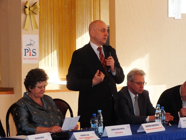 Joachim Brudziński, szef Komitetu Wykonawczego Prawa i Sprawiedliwości odwiedził Kraśnik.
