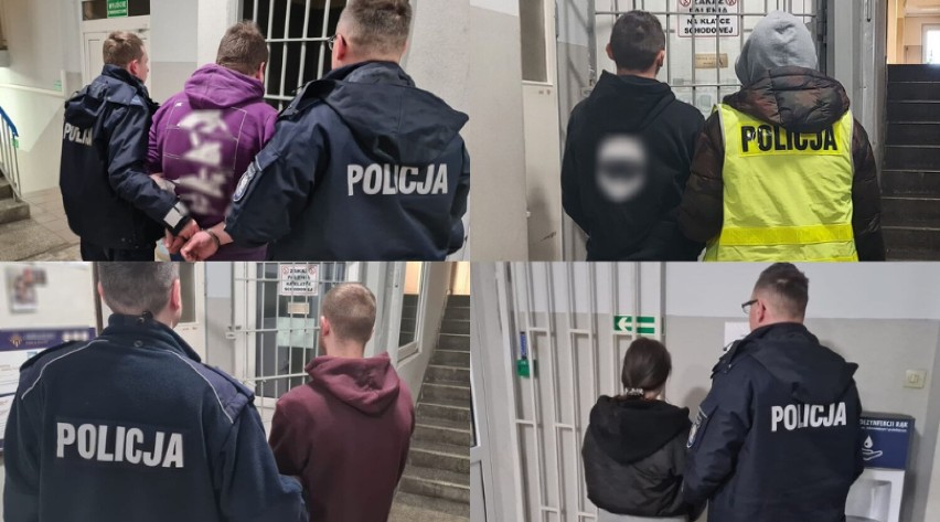 Cztery osoby z zarzutami w związku z kradzieżami i włamaniami w Gaszynie 