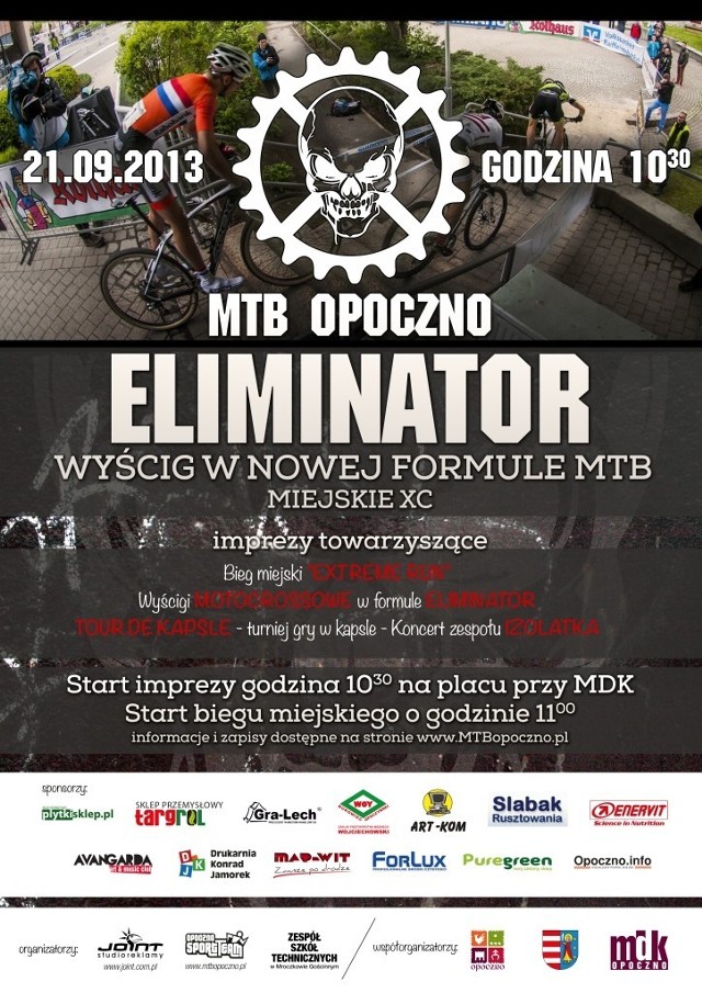 Zawody MTB Eliminator w Opocznie