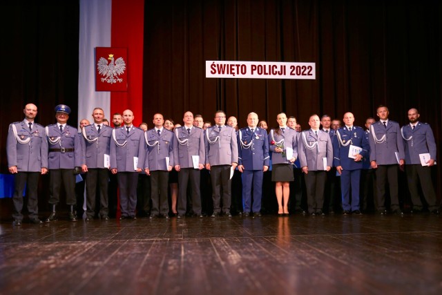 Powiatowe obchody Święta Policji 2022 w Oświęcimiu