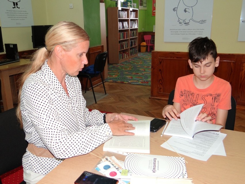 akacje Radomsko 2019: Nauka szybkiego czytania w bibliotece