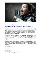 Chóry w Świdniku: Tworzą dziecięcy chór gospel 