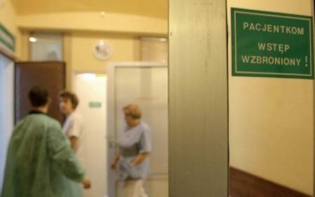 Oddział ginekologiczno-położniczy w Szpitalu MSWiA cały czas jest zamknięty FOT. KATARZYNA PROKUSKA