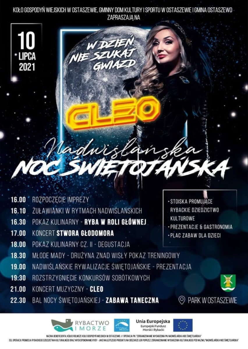 Koncert Cleo w ramach Nadwiślańskiej Nocy Świętojańskiej. To już 10 lipca!