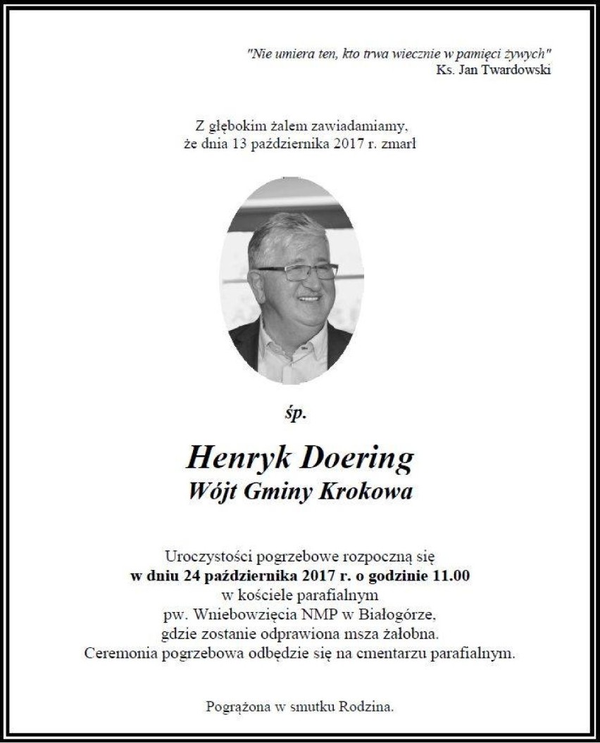 Henryk Doering (1956 - 2017)