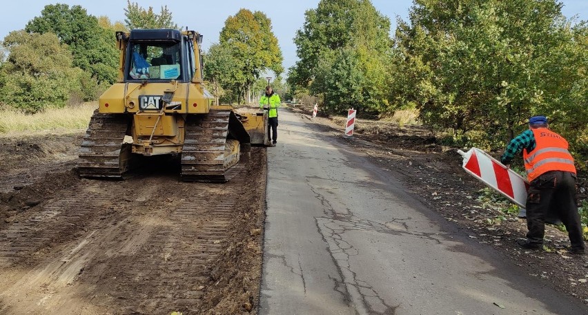 Ulica Letnia remontowana jest na odcinku 2 kilometrów. W...