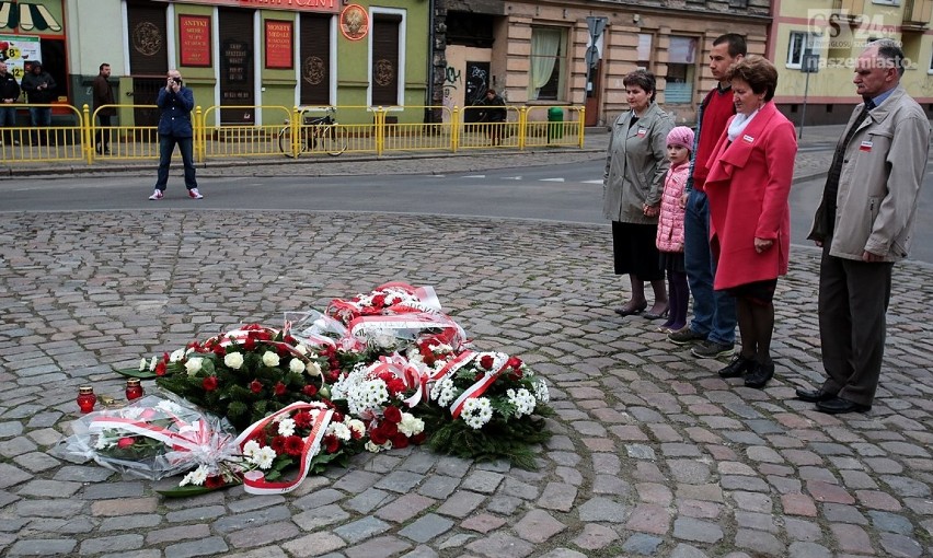 Szczecińskie uroczystości w rocznicę katastrofy w Smoleńsku