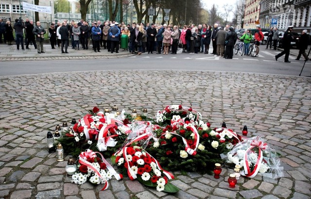 Szczecińskie uroczystości w rocznicę katastrofy w Smoleńsku