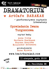 Iwan Turgieniew - czytanie opowiadań w Teatrze Barakah