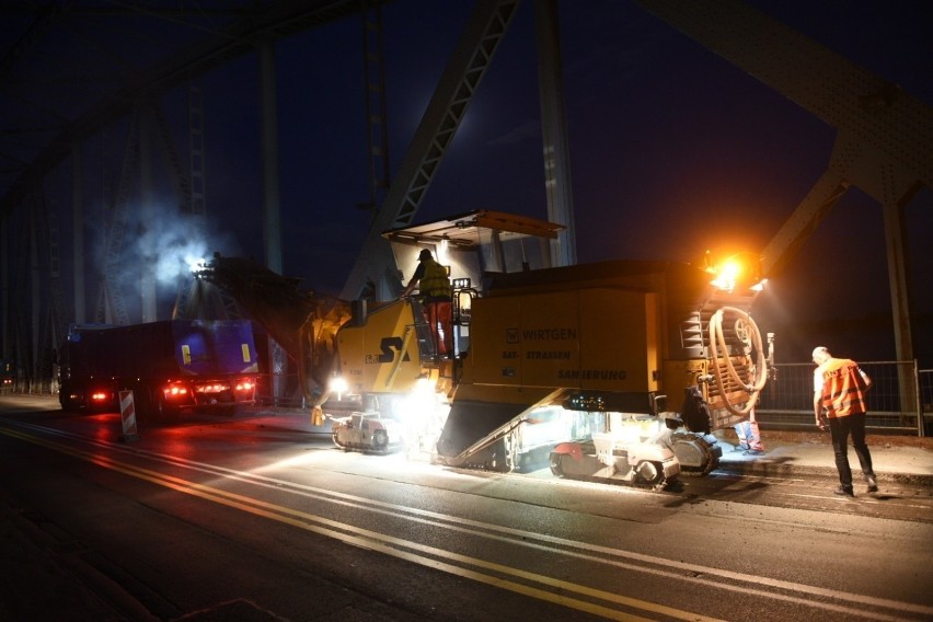 Drogowcy będą pracować nocą na moście w Toruniu