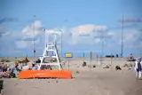 Słoneczna plaża - Bałtyk - w Darłowie zachwyca. Zdjęcia