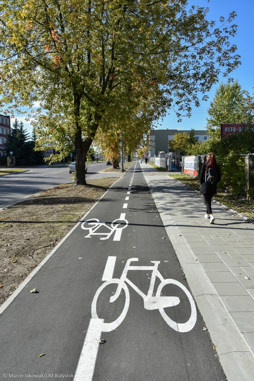 Nowe ścieżki rowerowe w Białymstoku już są. Gdzie? [foto]