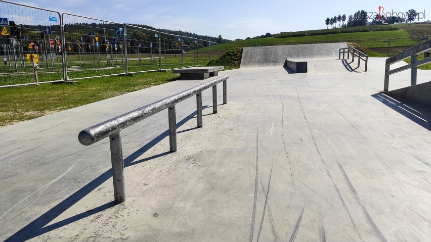 Skate park w Bobowej jest jedną z wielu atrakcji planowanych...