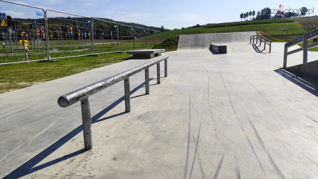 Skate park w Bobowej jest jedną z wielu atrakcji planowanych w ramach Centrum Aktywnego Wypoczynku