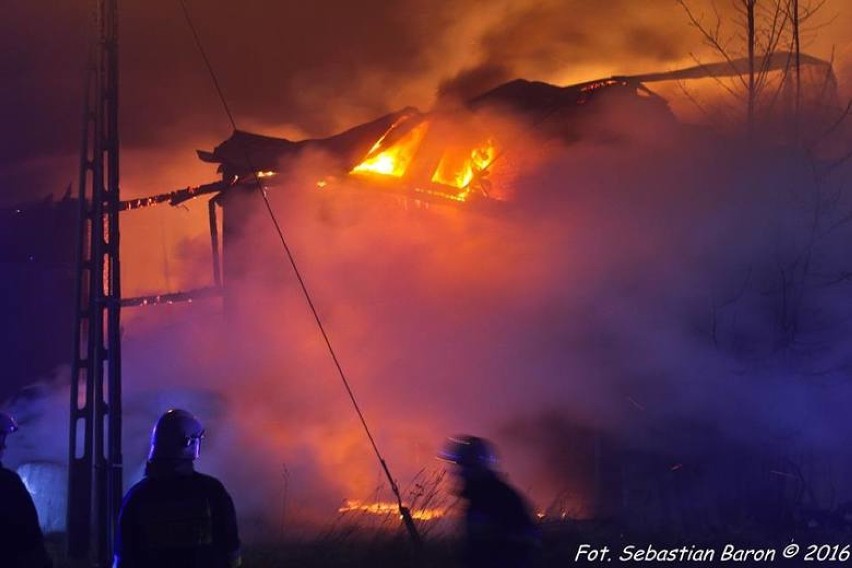 W poniedziałek spłonęła stodoła w Zbrosławicach